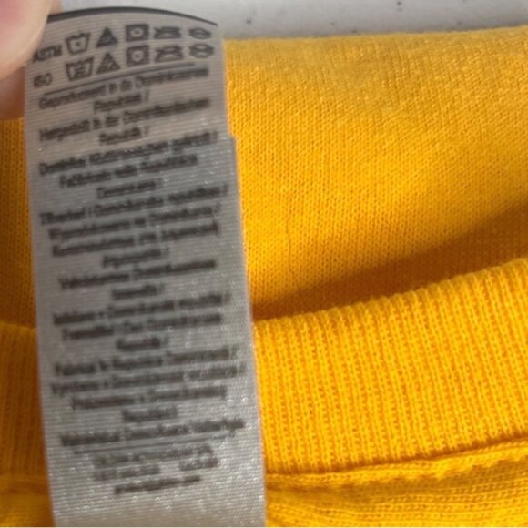 Pitt Panthers Demar Hamlin Buffalo Number 3 Support Tshirt Yellow Size Large - Picture 8 of 8